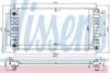 NISSENS 69461 Radiator, engine cooling